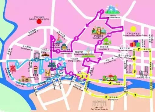 广州双层旅游巴士路线,广州旅游观光巴士最佳路线