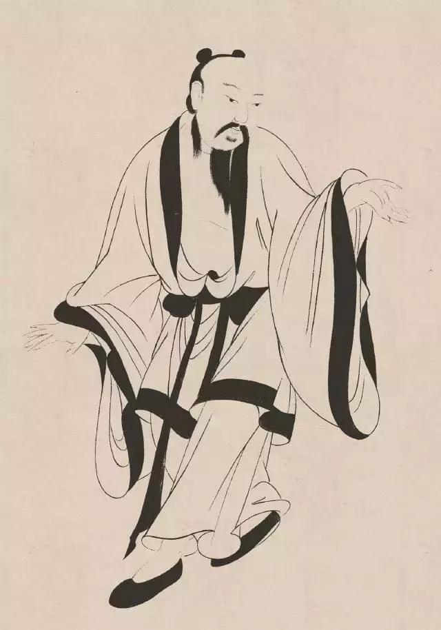 传统人物白描手稿,古代白描人物集锦