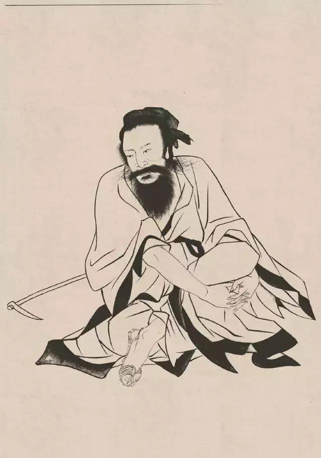 传统人物白描手稿,古代白描人物集锦