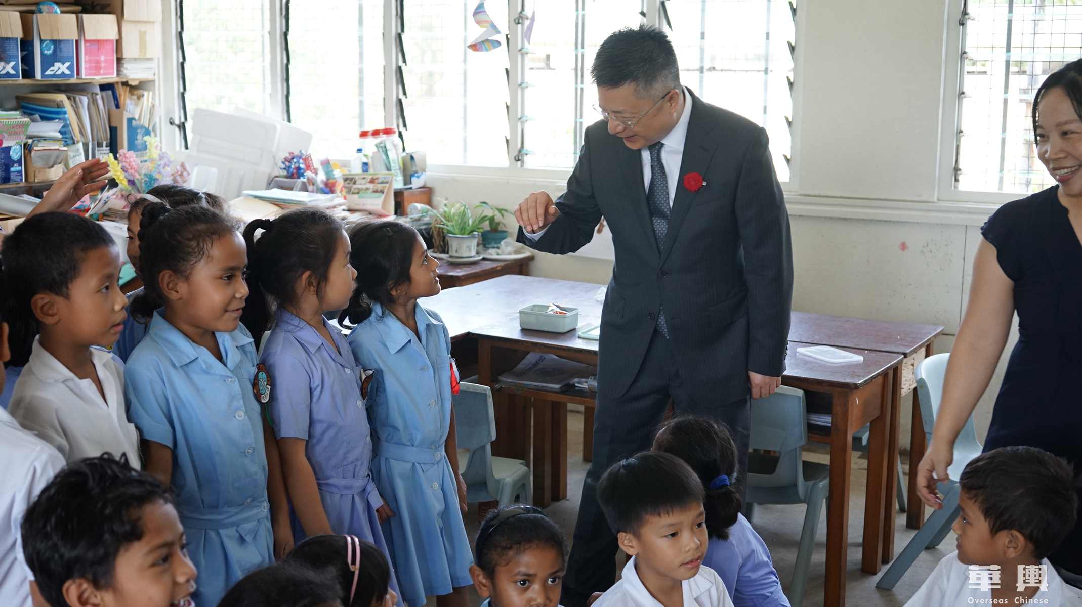 斐济逸仙学校,中国捐给斐济的援助款