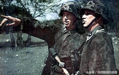 二战德军*党**卫军迷彩服很酷，国防军：我们也有！