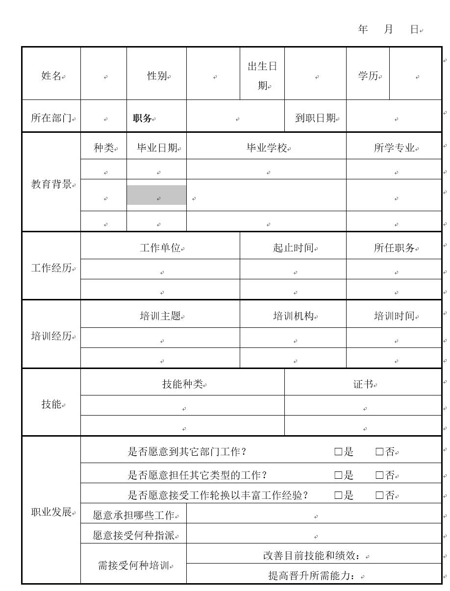 人力资源表格单元格怎么设置,人力资源需要用到的表格