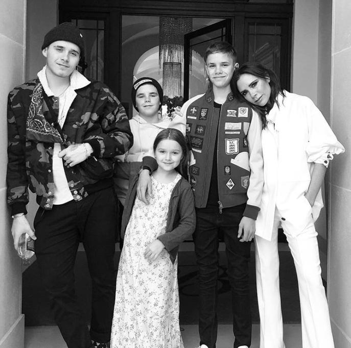 贝克汉姆小七和贝嫂,贝克汉姆家的小七贝嫂