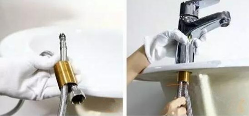 冷热水龙头和单冷水龙头安装孔径,水龙头安装技巧小视频