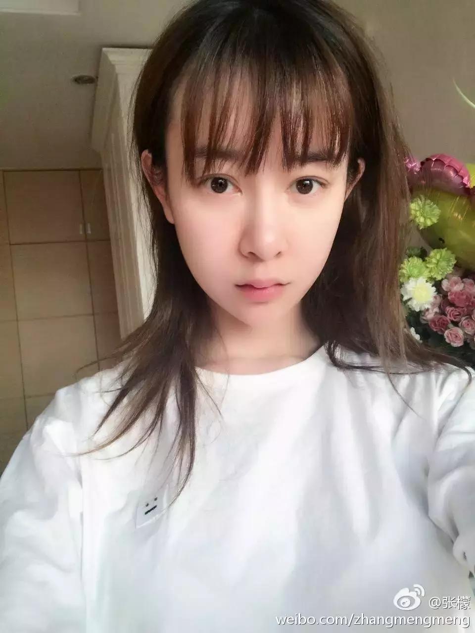 张檬袁姗姗刘恺威韩栋蔡少芬,早期张檬颜值巅峰