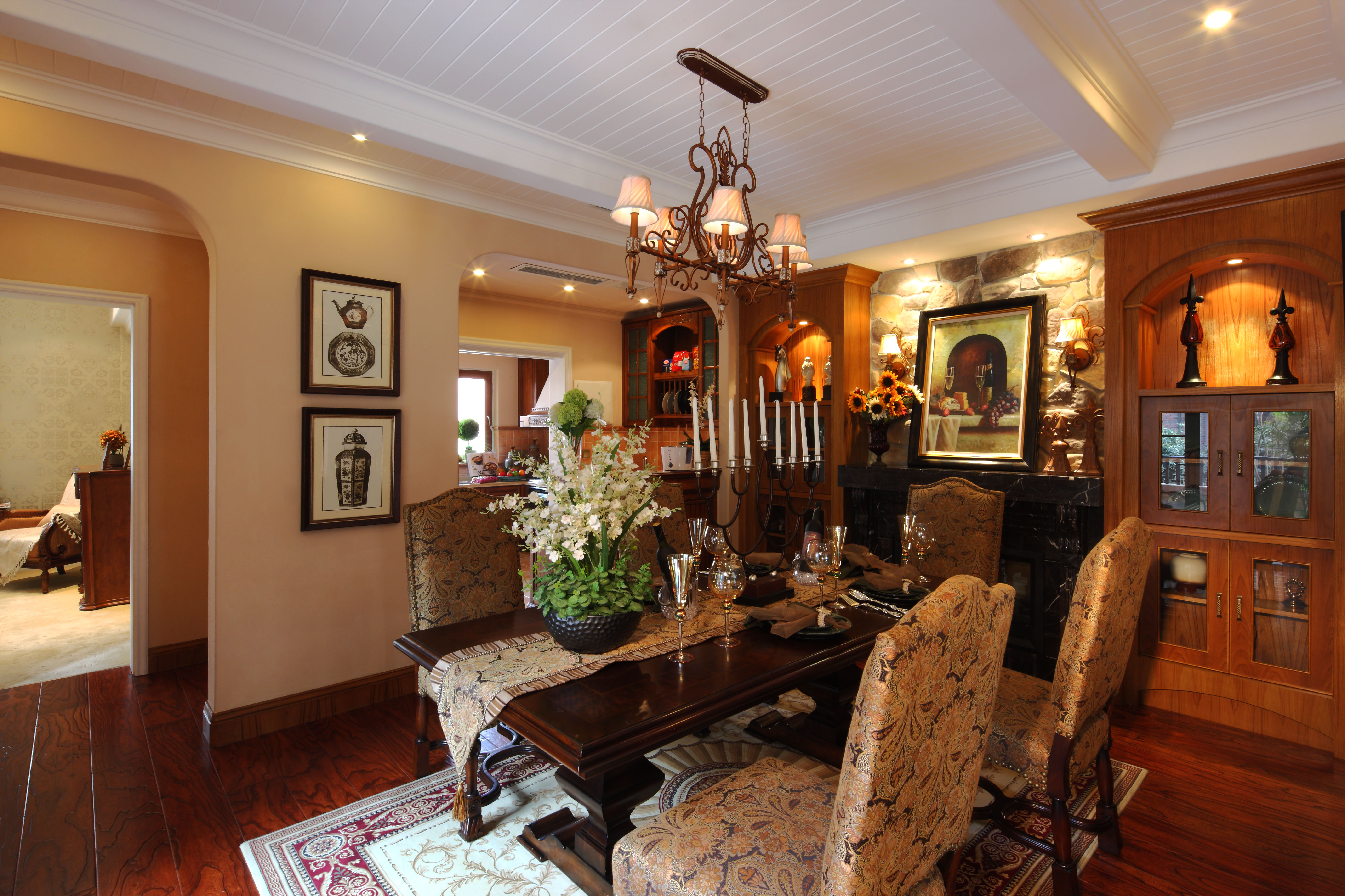 新中式轻奢4层别墅案例,棠湖泊林城别墅40年如何