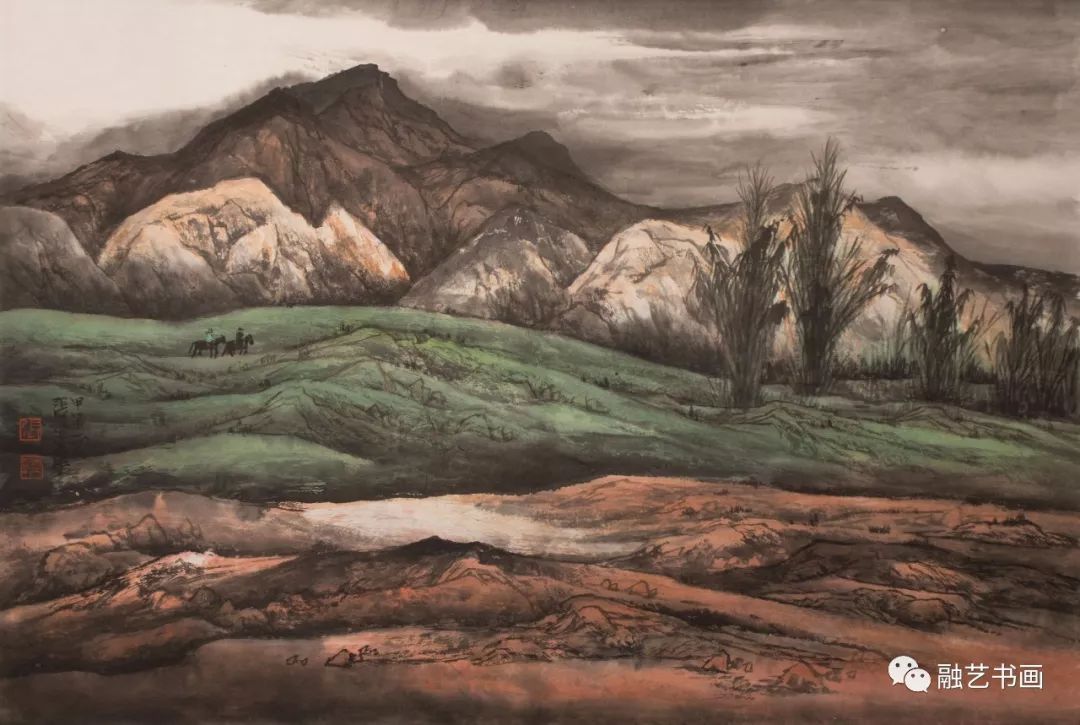 山水画张建华,山水画张建华作品