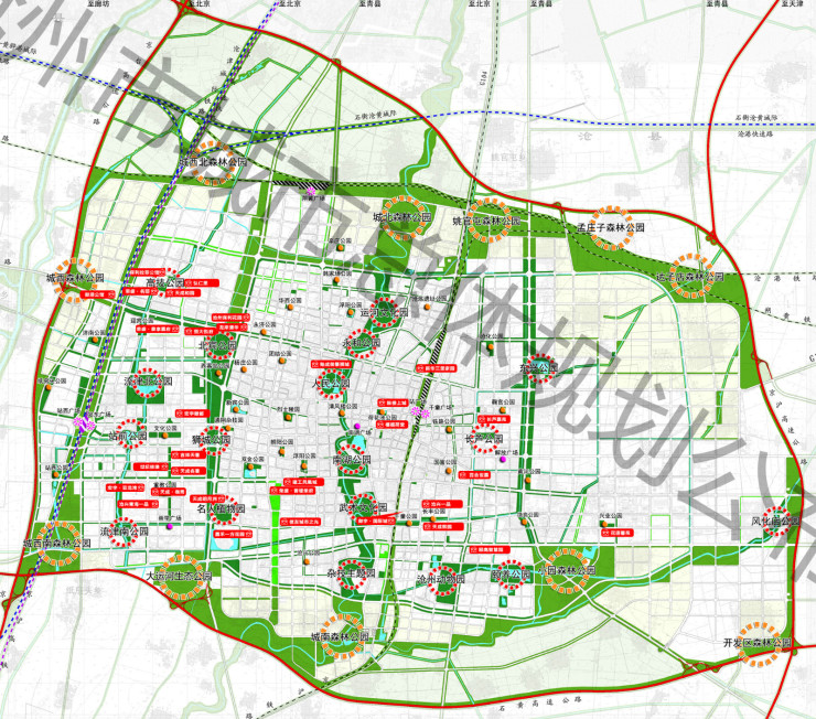 沧州公园推荐附近,沧州核心区域楼盘