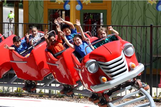 游乐园项目英文，玩过山车的“玩”是play么