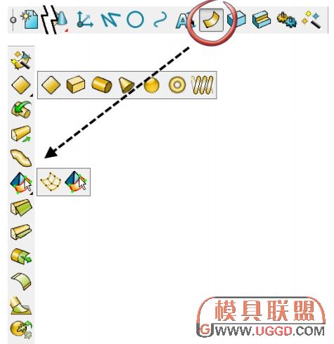 ug数控曲面铣怎么编程,ug建模同一曲面怎么合并面