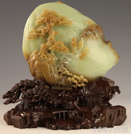 岫玉雕刻的鱼摆件放在哪里好,国玉岫玉雕刻摆件