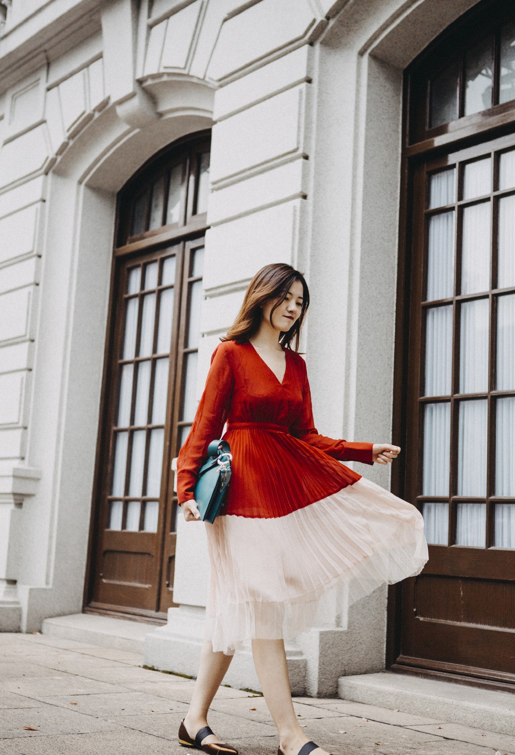 v字领怎么改好看,v字领怎样撩出褶皱