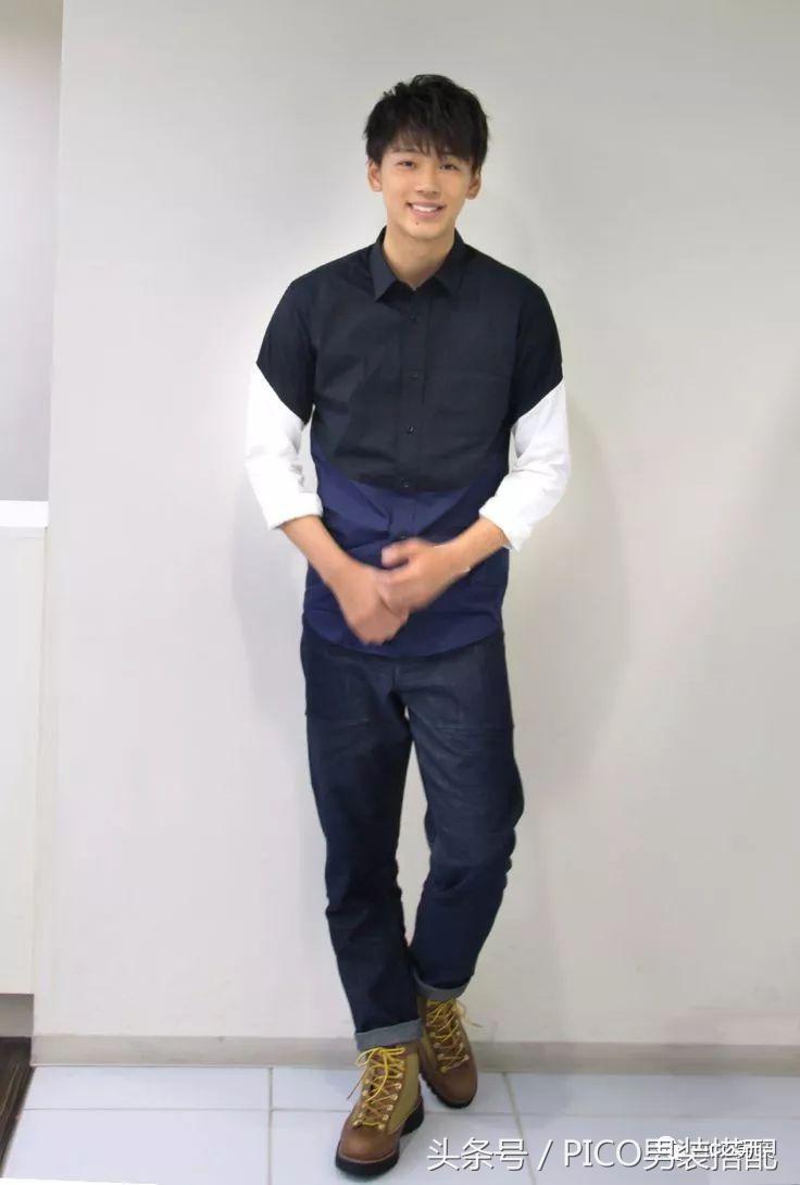 男生穿搭春休闲潮流风,告别油腻干练清爽男穿搭