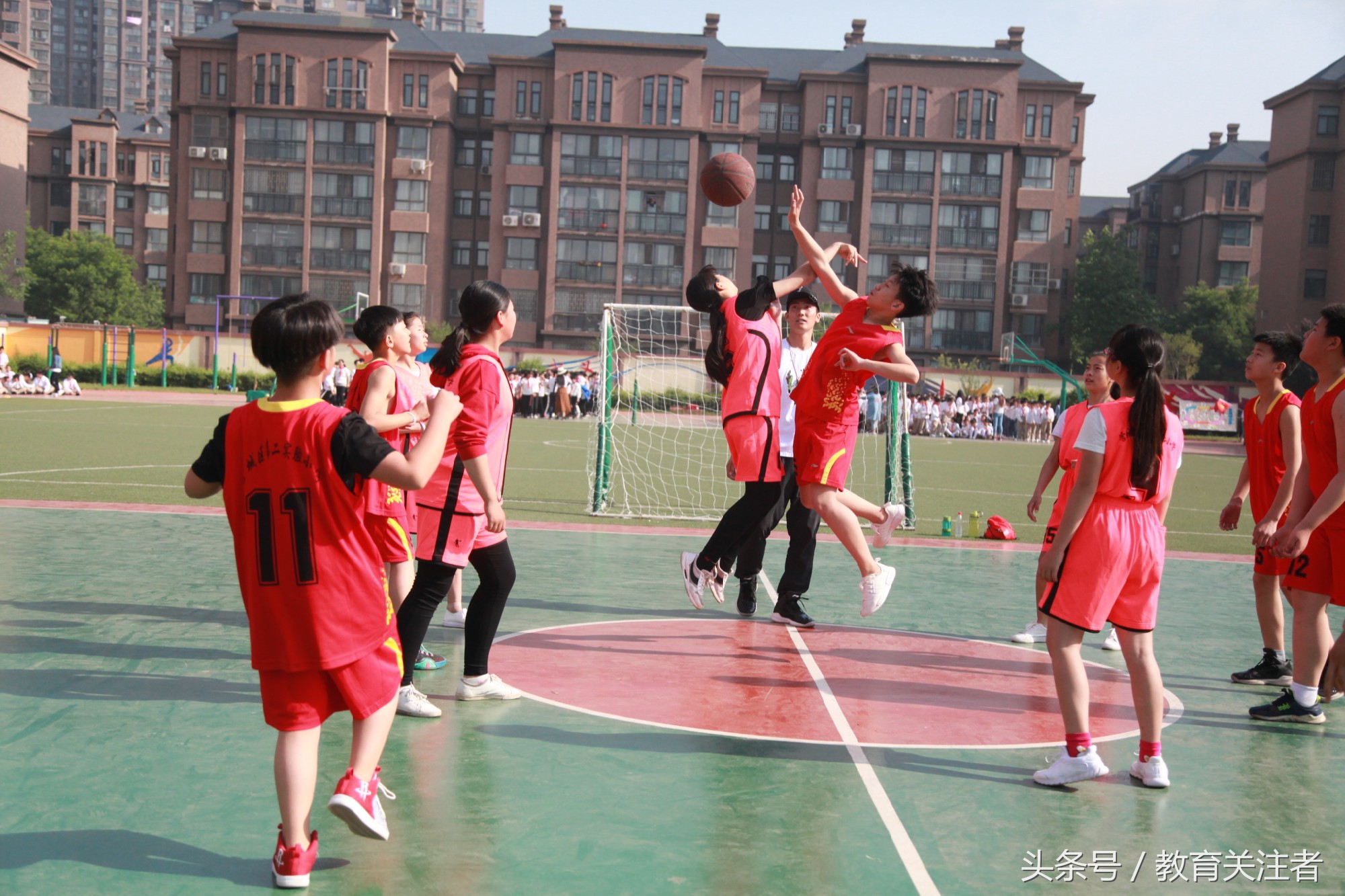 管城回族区第二实验小学篮球比赛,管城第二实验小学运动会