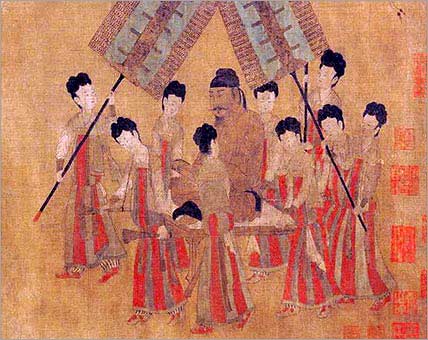 阎立本太宗像,阎立本与唐太宗的关系