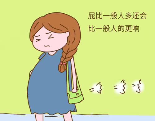 孕妈妈胀肚怎么样快速排气,孕妈妈胀气便秘