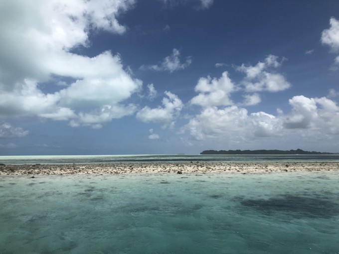 帕劳的海景风光给人美的享受,帕劳的海洋和沙滩风景图片