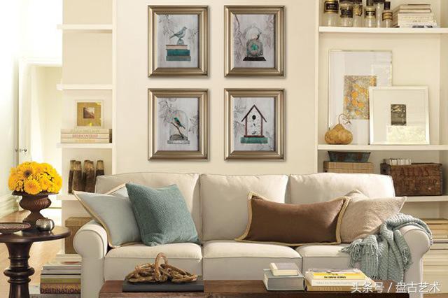 潮流芝麻街客厅装饰画,画秀家居油画装饰