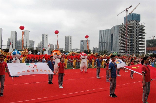 足球文化小孩,厦门市人民小学足球节