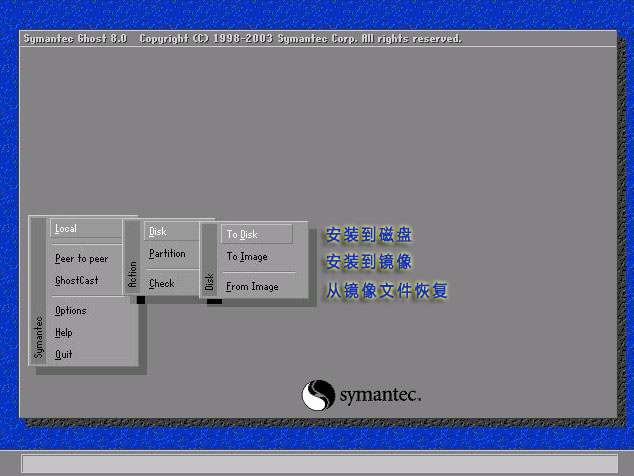 看了这几张图你就是电脑高手,Ghos中文图,高手必会