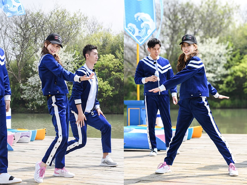 angelababy学生装高马尾,angelababy最近私服穿搭