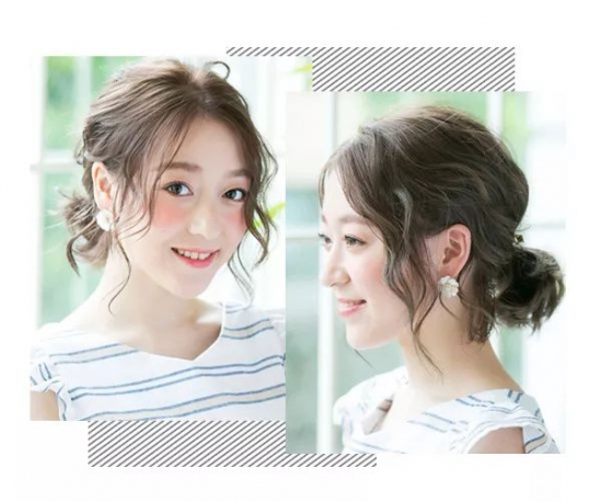 短发盘发简单好看教学视频,短发女生扎短发三股辫教程