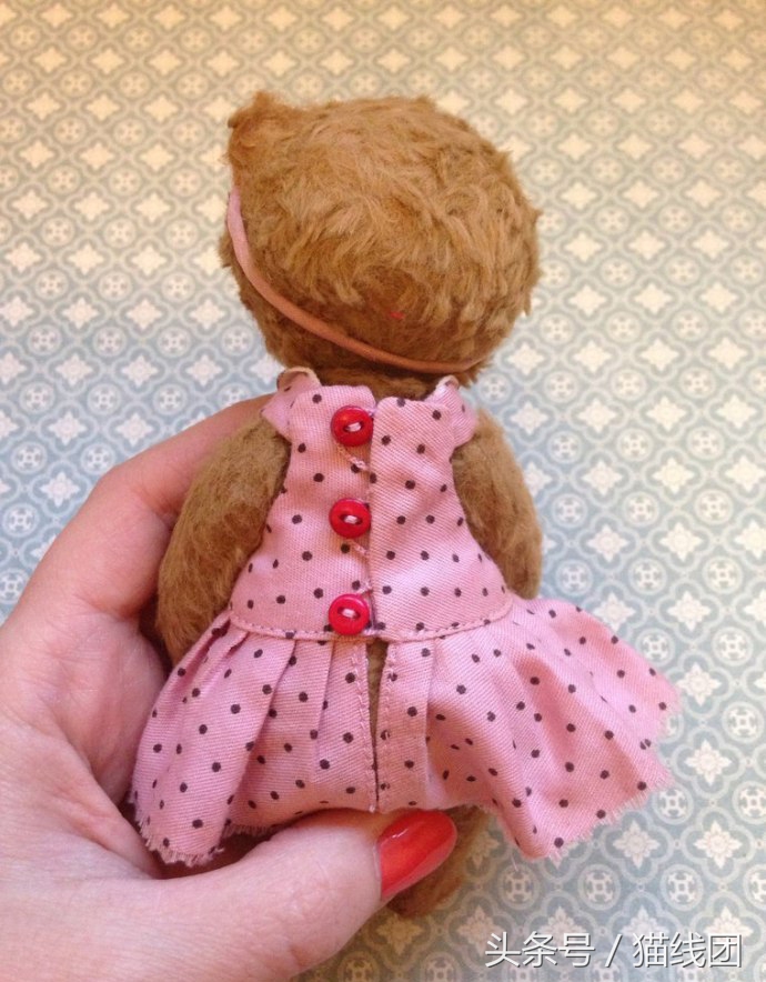 简单小玩偶钩件,简单玩偶衣服图样