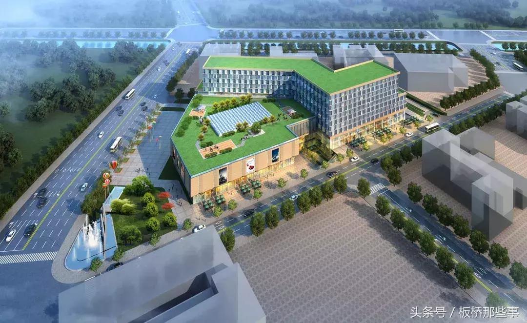 破旧的大明路已成过去时，全新的汽贸区就在大板桥