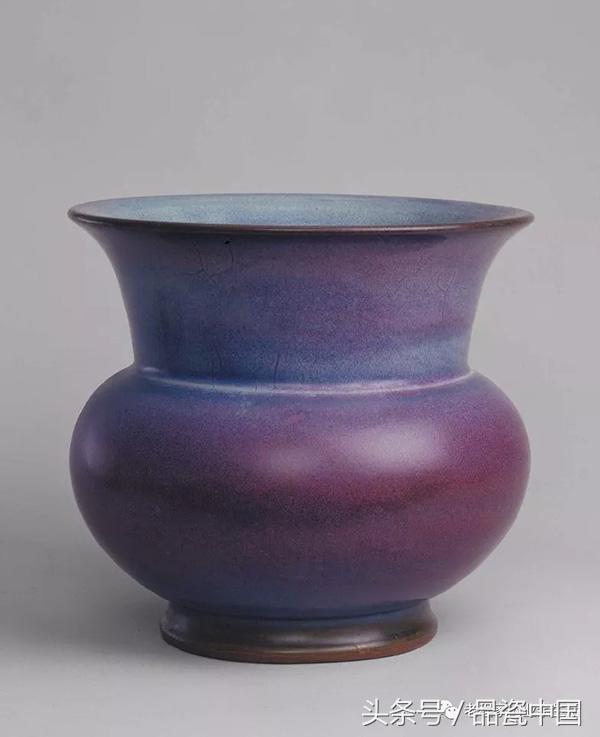 钧瓷紫霞釉,中国钧瓷五大经典釉色盏