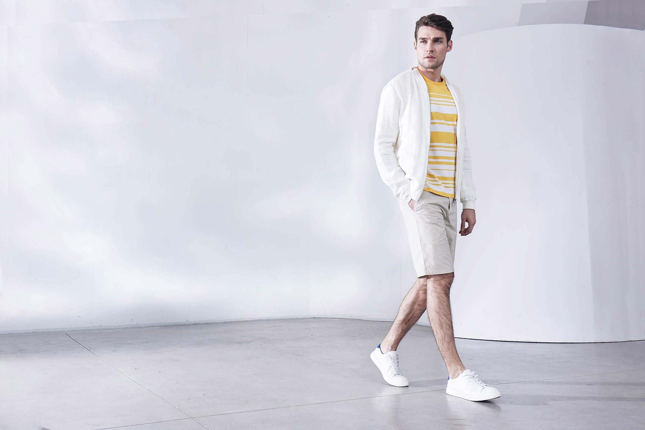 金利来成熟稳重,金利来商务男士春穿搭