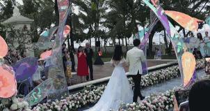 付辛博颖儿大婚现场曝光,付辛博颖儿巴厘岛婚礼全程视频