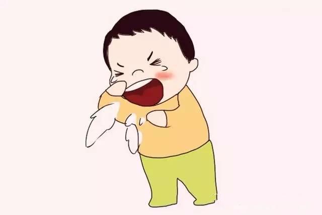 宝宝感冒咳嗽厉害脸上有几个红点,小孩感冒咳嗽脸上起红疹子