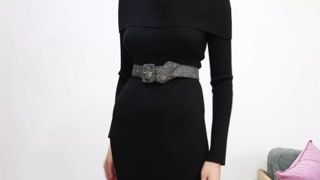 大衣腰带后面打结方法,女士风衣腰带打结方法