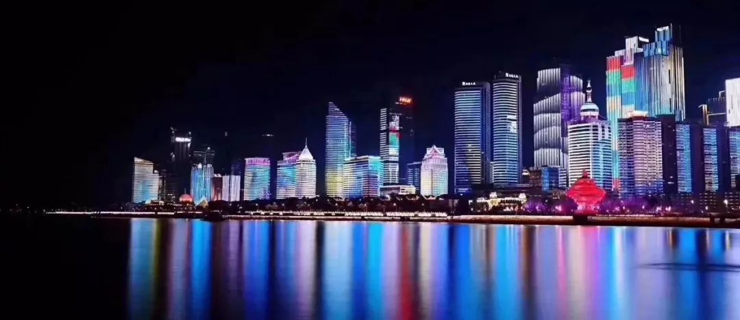 手绘青岛中山路游览图,手绘青岛建筑效果图