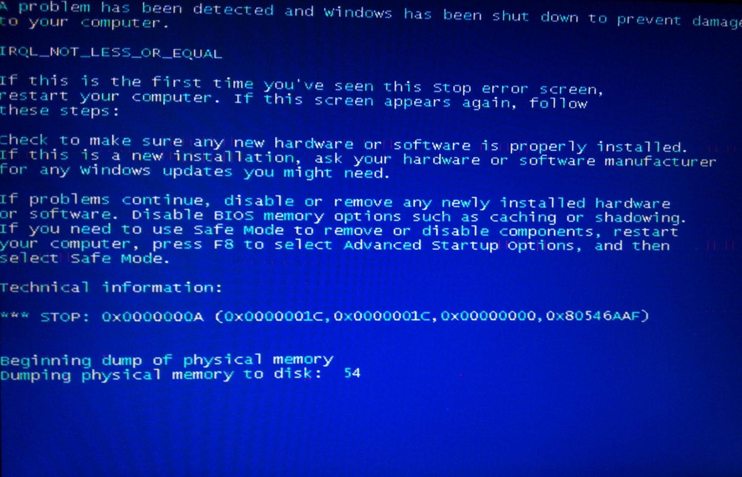 电脑蓝屏错误代码0x00000074,电脑显示windows错误恢复一直蓝屏