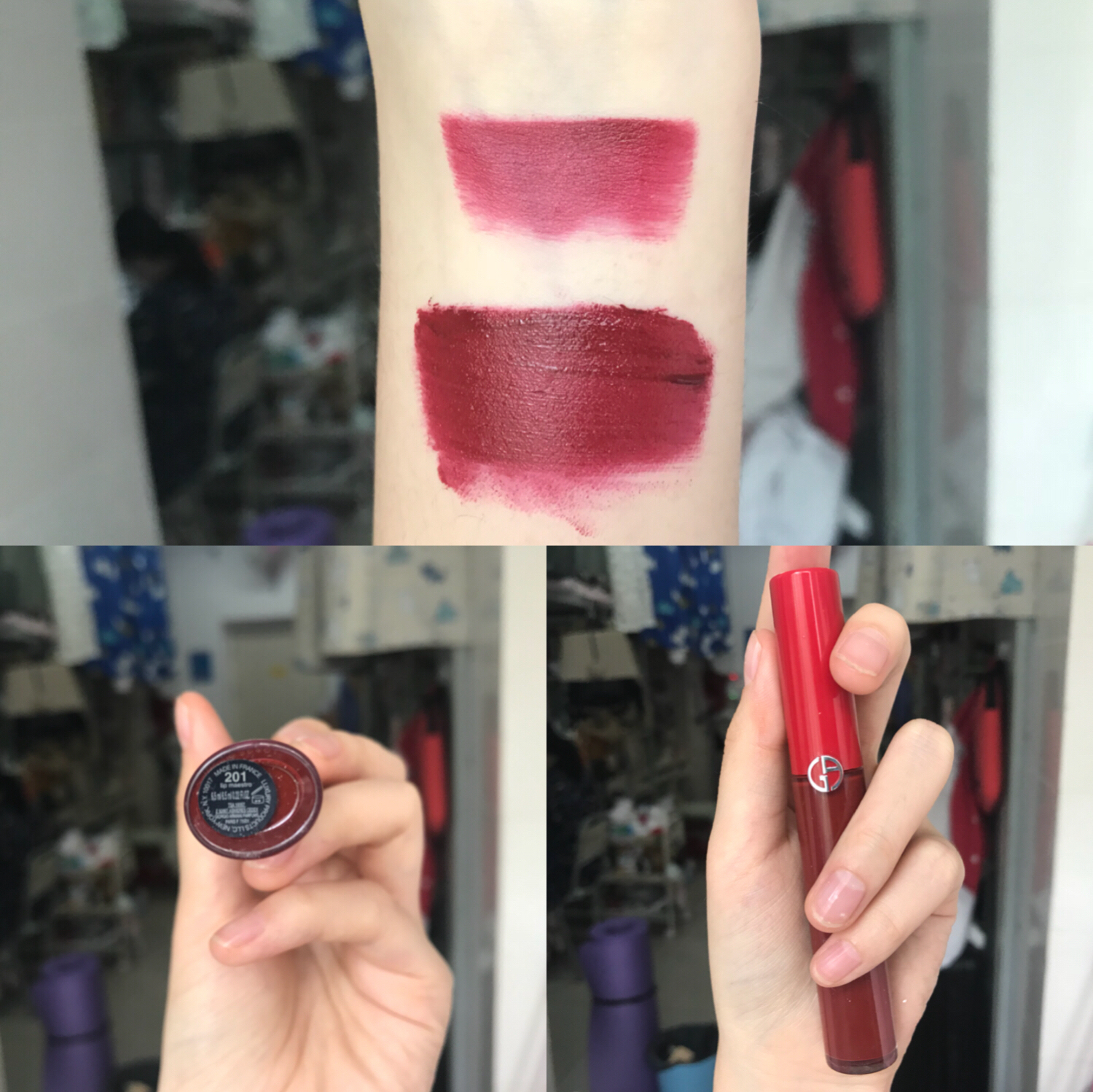 不容易错过的口红试色,今日口红分享迪奥228