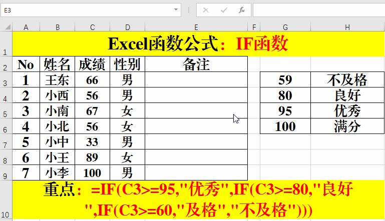 excel常用10个函数公式讲解,excel常用简单函数公式用法大全