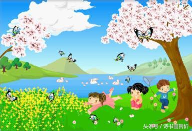 小娃撑小艇，偷釆白莲回六一到了，送您22首关于儿童的古诗……