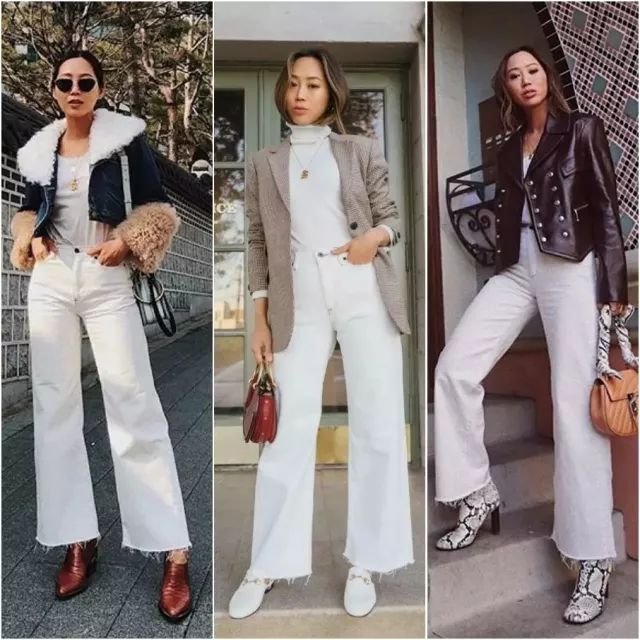 白裤子怎么穿不显胖,怎么穿都显瘦的裤子