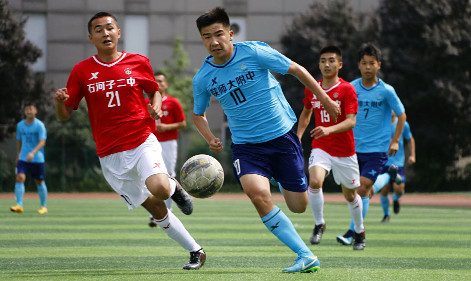 2023年西安青少年校园足球联赛,2019西安高新区校园足球联赛开赛