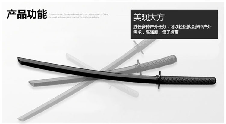 coldsteel塑钢训练刀,美国冷钢刀blacksable系列