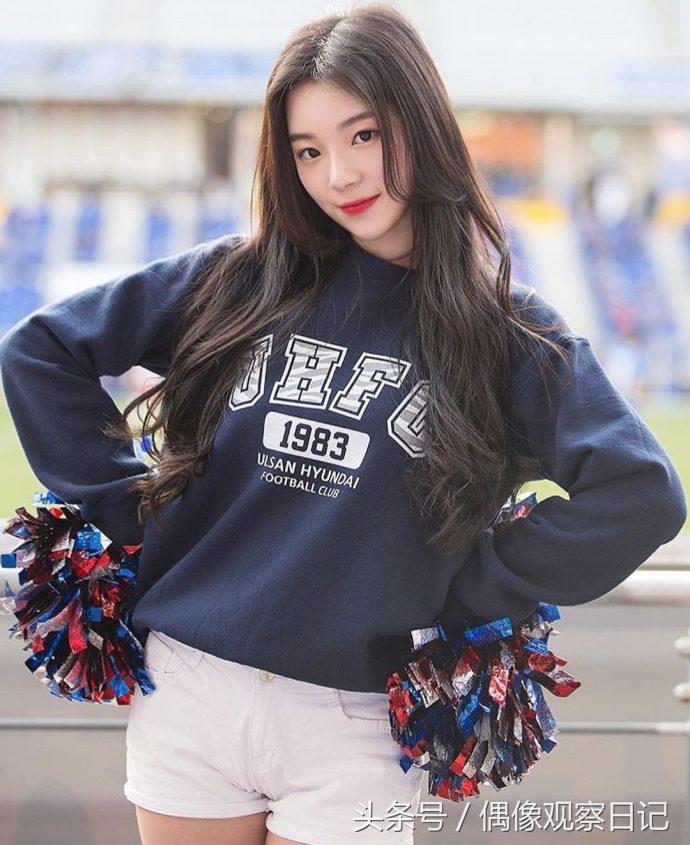 多贤irene,拉拉队员的颜值