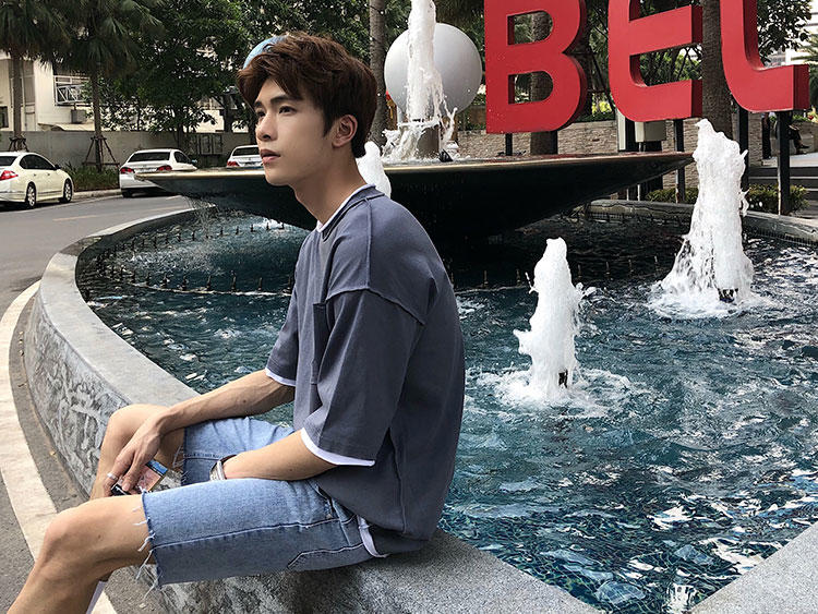 五分清凉裤搭配图,百搭帅气五分裤