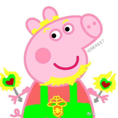 王者荣耀头像小猪佩奇貂蝉,王者荣耀小猪头像