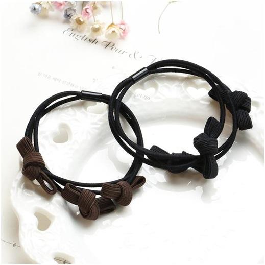 韩式清新头饰发圈,韩货随意凹造型精致发圈百搭发饰