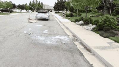 众测，一扔就会飞的自拍杆，不小心就把逼给装了