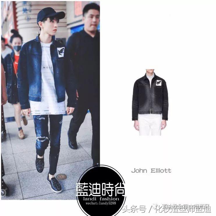 王俊凯一身棒球服,王俊凯机场穿运动套装