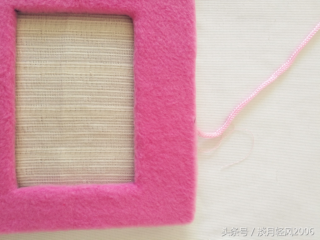 中秋节布艺相框怎么做,三年级布艺相框制作视频
