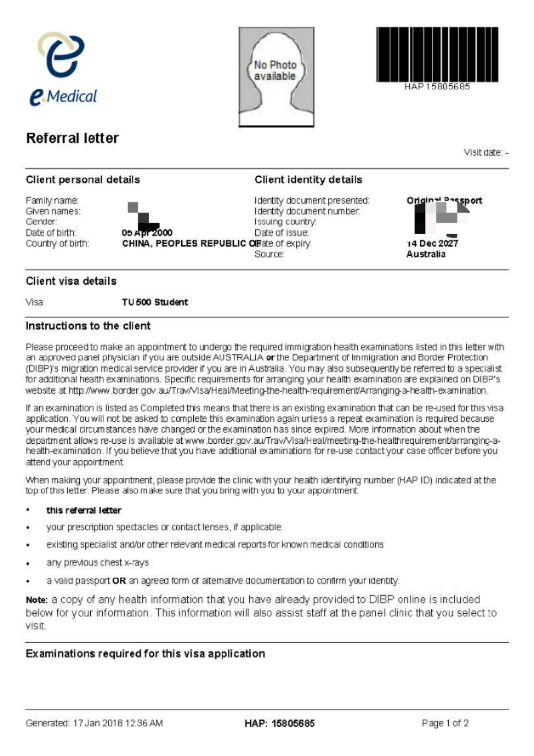 出国体检全攻略,出国体检流程及时间