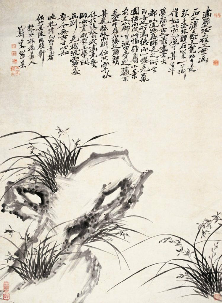 近代名家画兰选集,名家画兰最佳范本